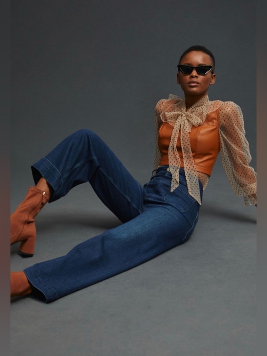 Pilcro Denim - Anthropologie PILCRO High-Rise Wide Leg Jeans